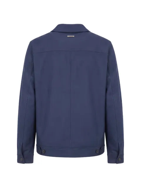 Peserico zip-up shirt jacket