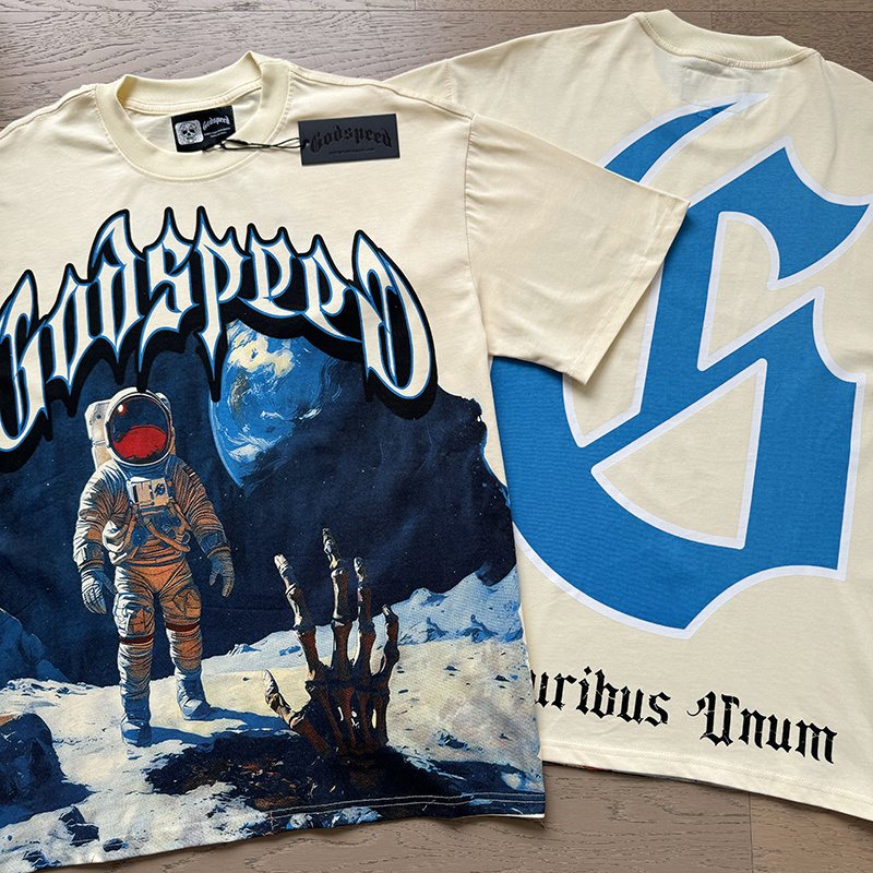 Godspeed Astronaut Graphic Short-Sleeve T-Shirt