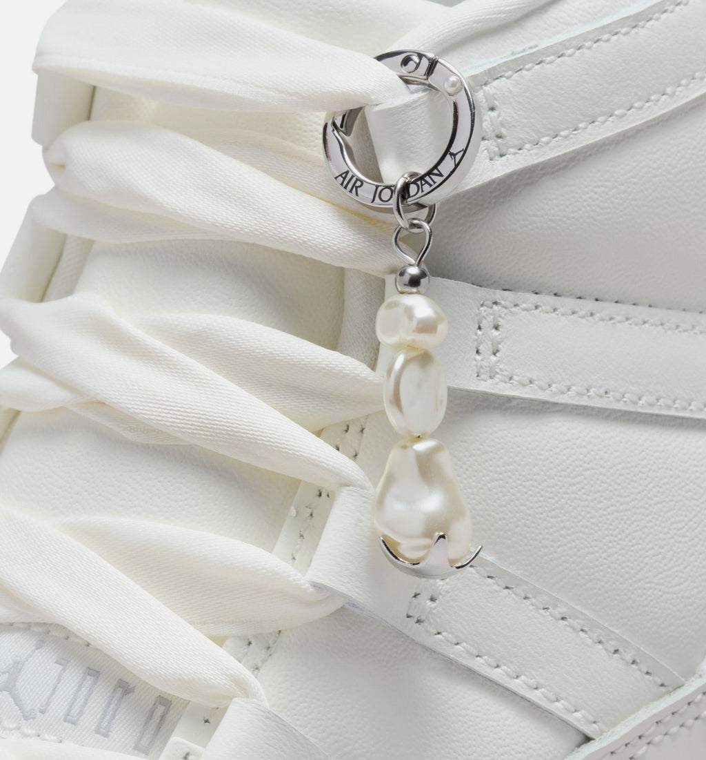 Air Jordan 11 Retro Pearl Women's Lifestyle Shoes - Sail/Pearl Grey/White/Metallic Silver