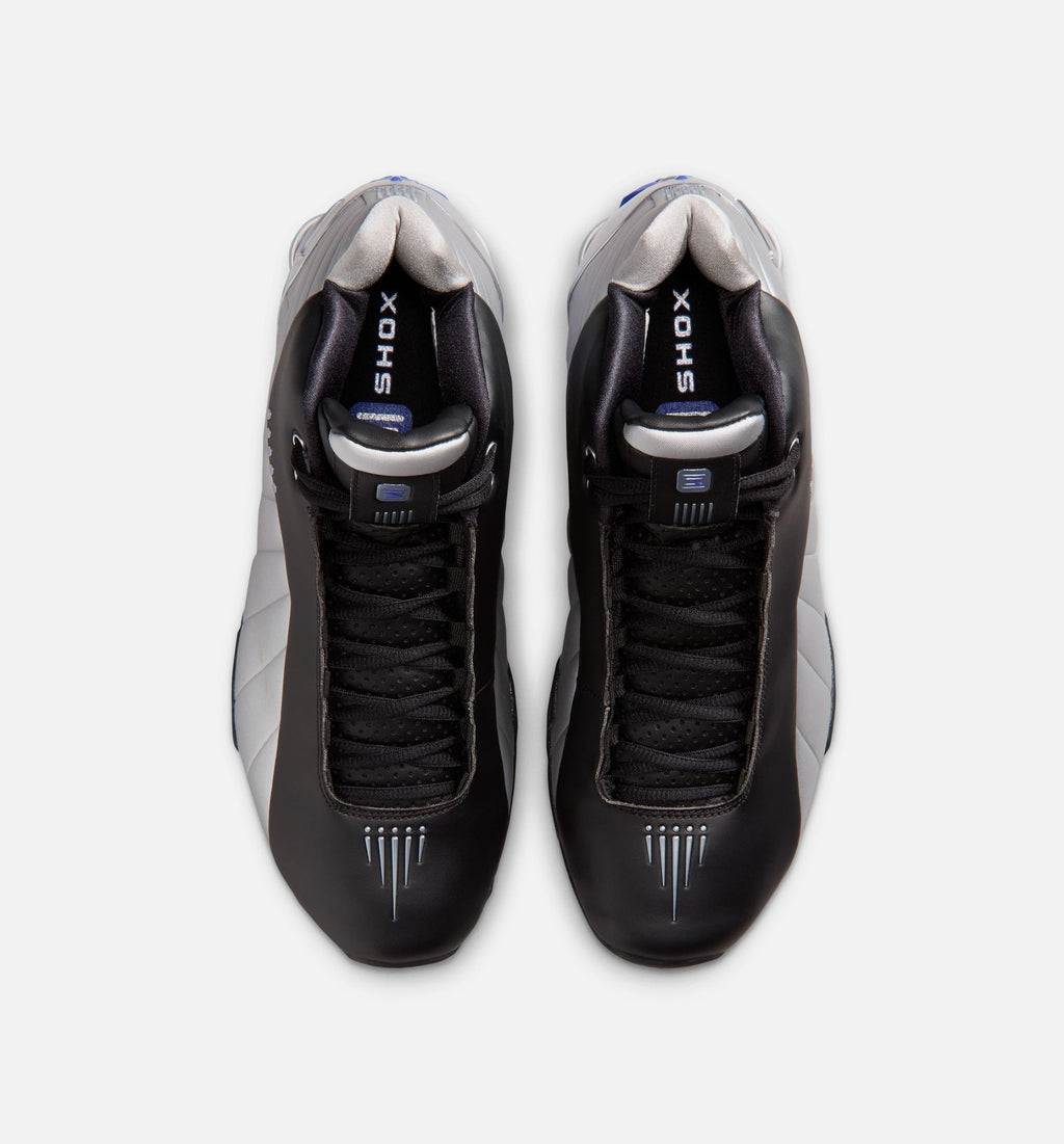 Shox BB4 OG Men's Sneakers - Black/Metallic Silver/Lapis